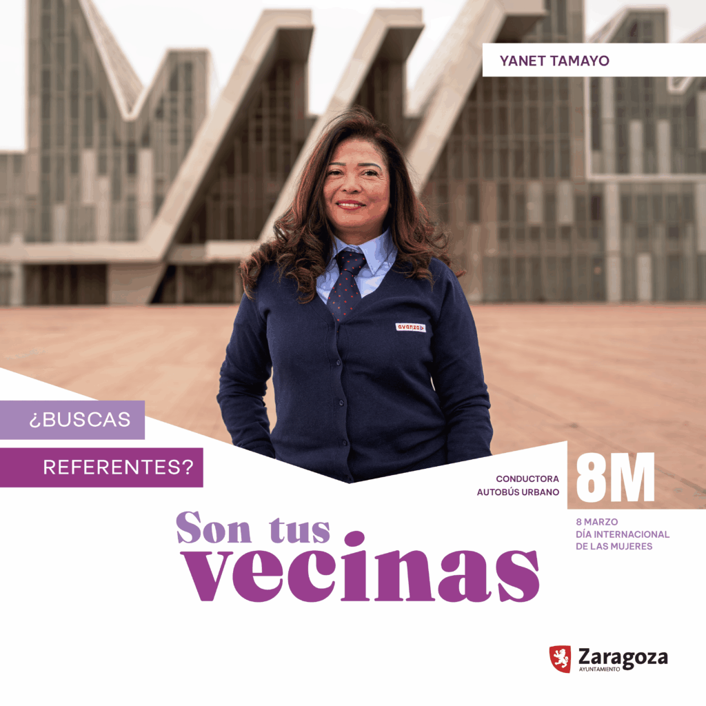 Campaña del 8M - Yanet Tamayo, conductora de autobús urbano