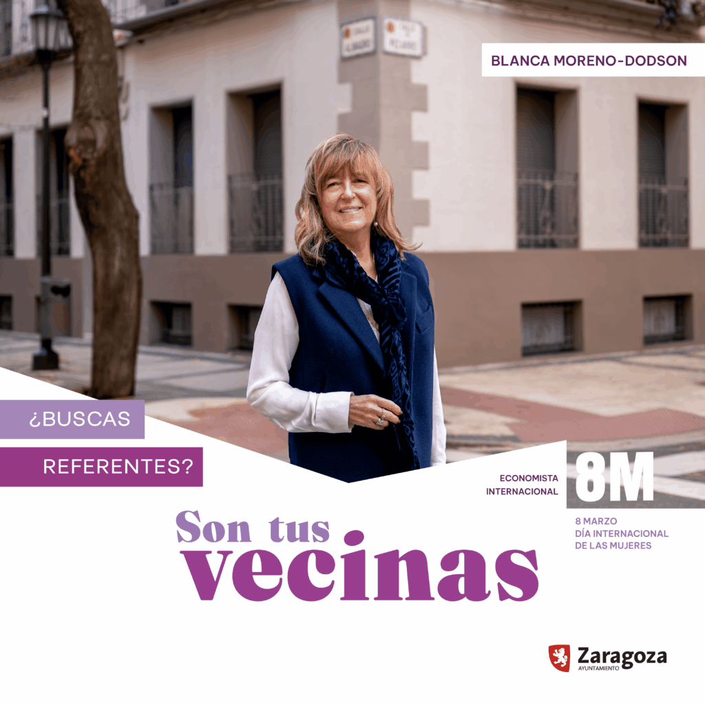 Campaña del 8M - Blanca Moreno-Dodson, economista internacional
