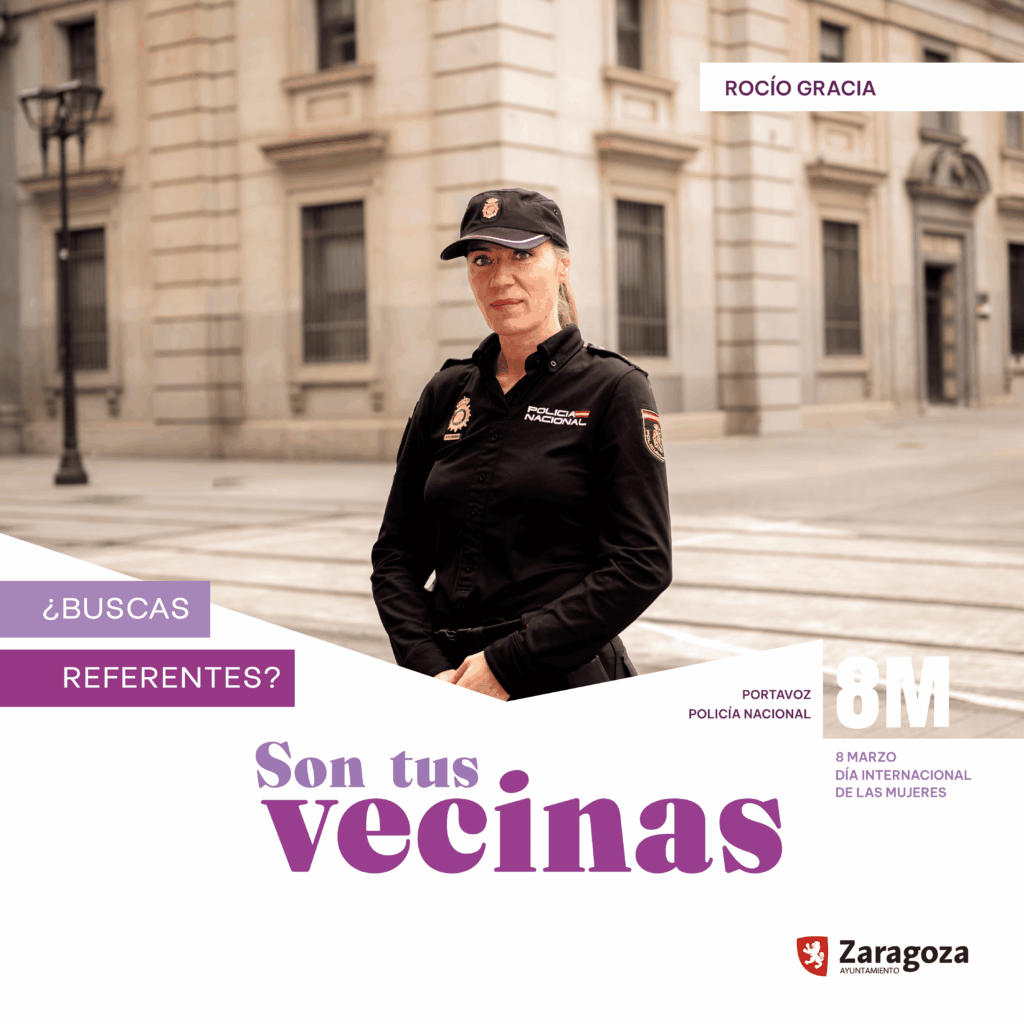 Campaña del 8M - Rocío Gracia, portavoz Policía Nacional